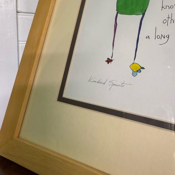 Kindred Spirits Brian Andreas signed print 1997 - Picture 4 of 10